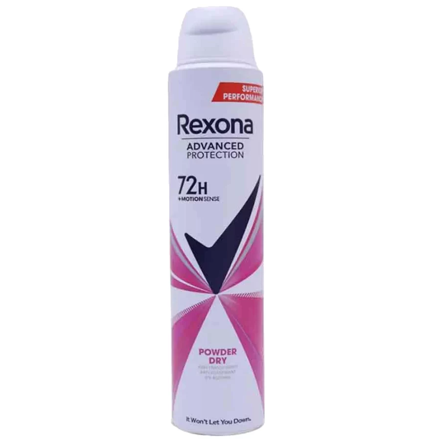 اسپری ضدتعریق رکسونا مدل Powder Dry 72H